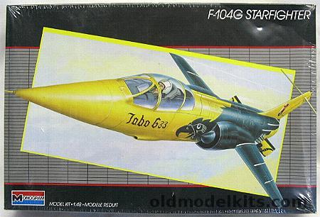 Monogram 1/48 F-104G Starfighter 'Jabo G33' Eagle Fighter or Reconnaissance Versions, 5447 plastic model kit
